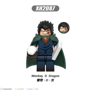 Anime One Piece Monkey D. Dragon XH2087 Minifigures - Brixtoy