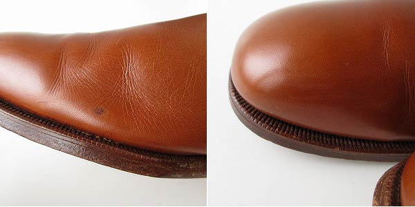 英国製 Polo ラルフローレン モンクストラップ シューズ 茶系 29.5cm