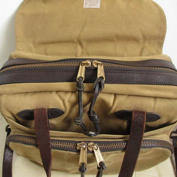 USA製/FILSON/フィルソン/パッド付き/コンピューター バッグ/TAN