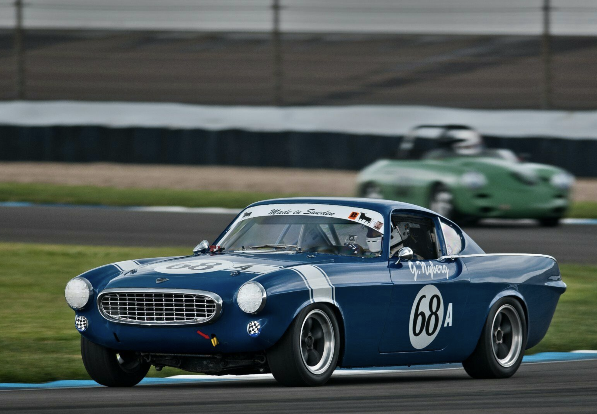 Trash-Talking Swedish Shelby: SVRA Champ 1965 Volvo P1800S | Bring