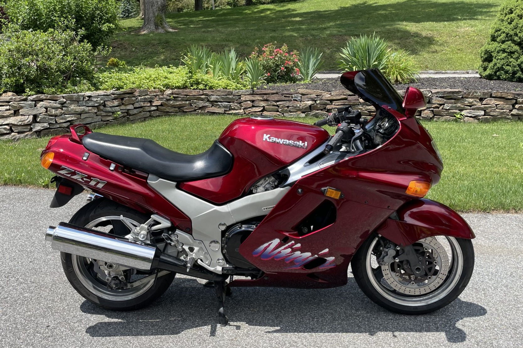 No Reserve: 1993 Kawasaki Ninja ZX-11 for sale on BaT Auctions