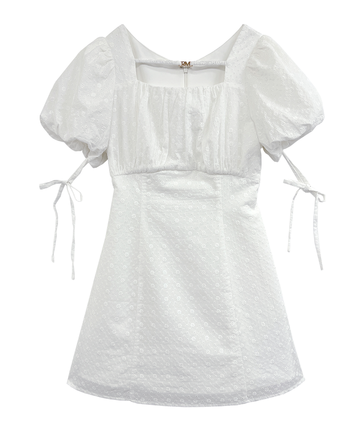 rose charm cotton race mini onepiece – BUNNY APARTMENT