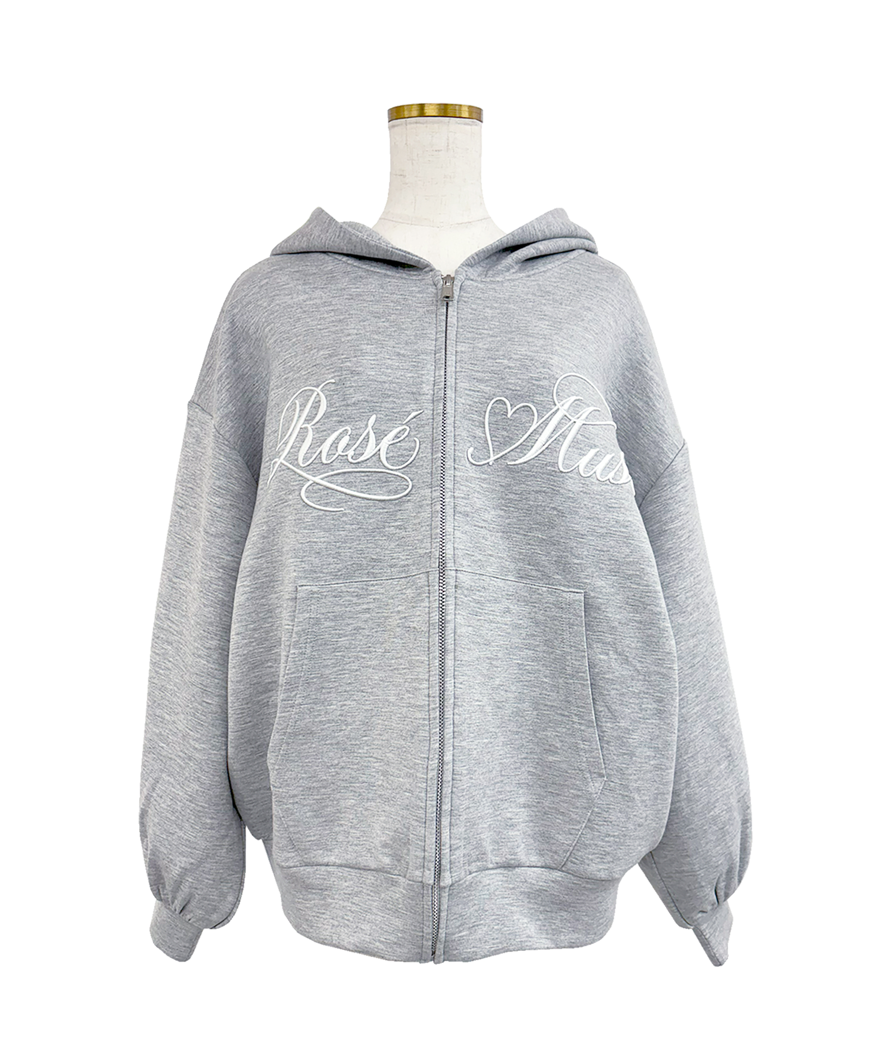 Logo 3d embroidery hoodie – BUNNY APARTMENT