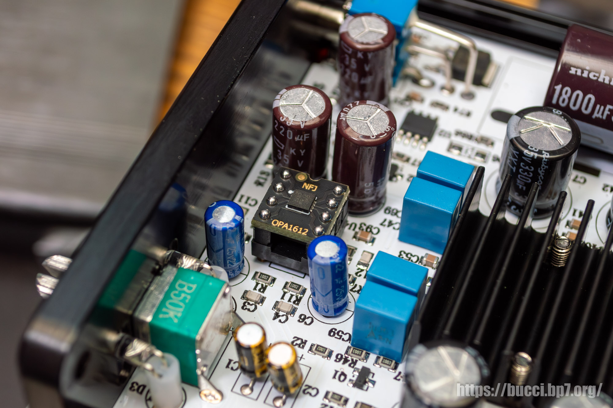 FX-AUDIO- FX-502J のオペアンプ交換してみたり – ぶっちろぐ
