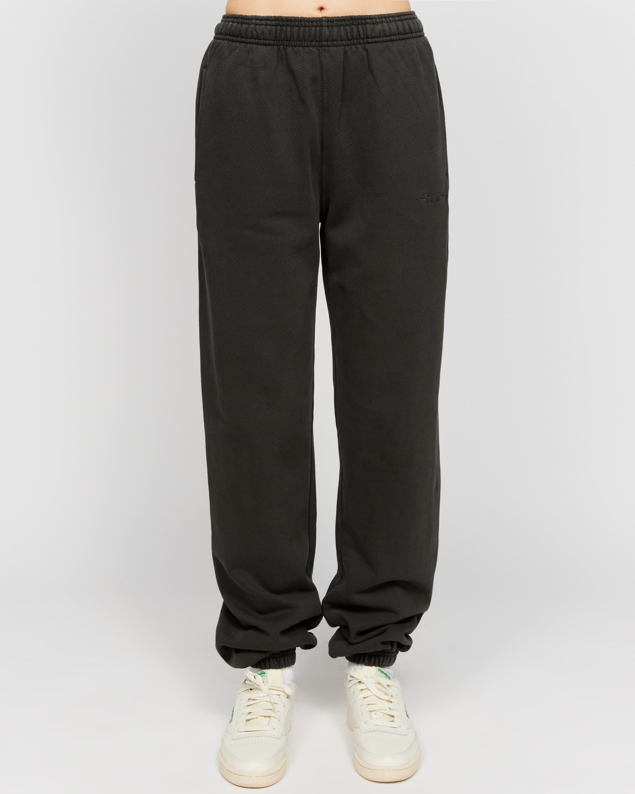 Black Stone Wash Sweatpants – Samii Ryan
