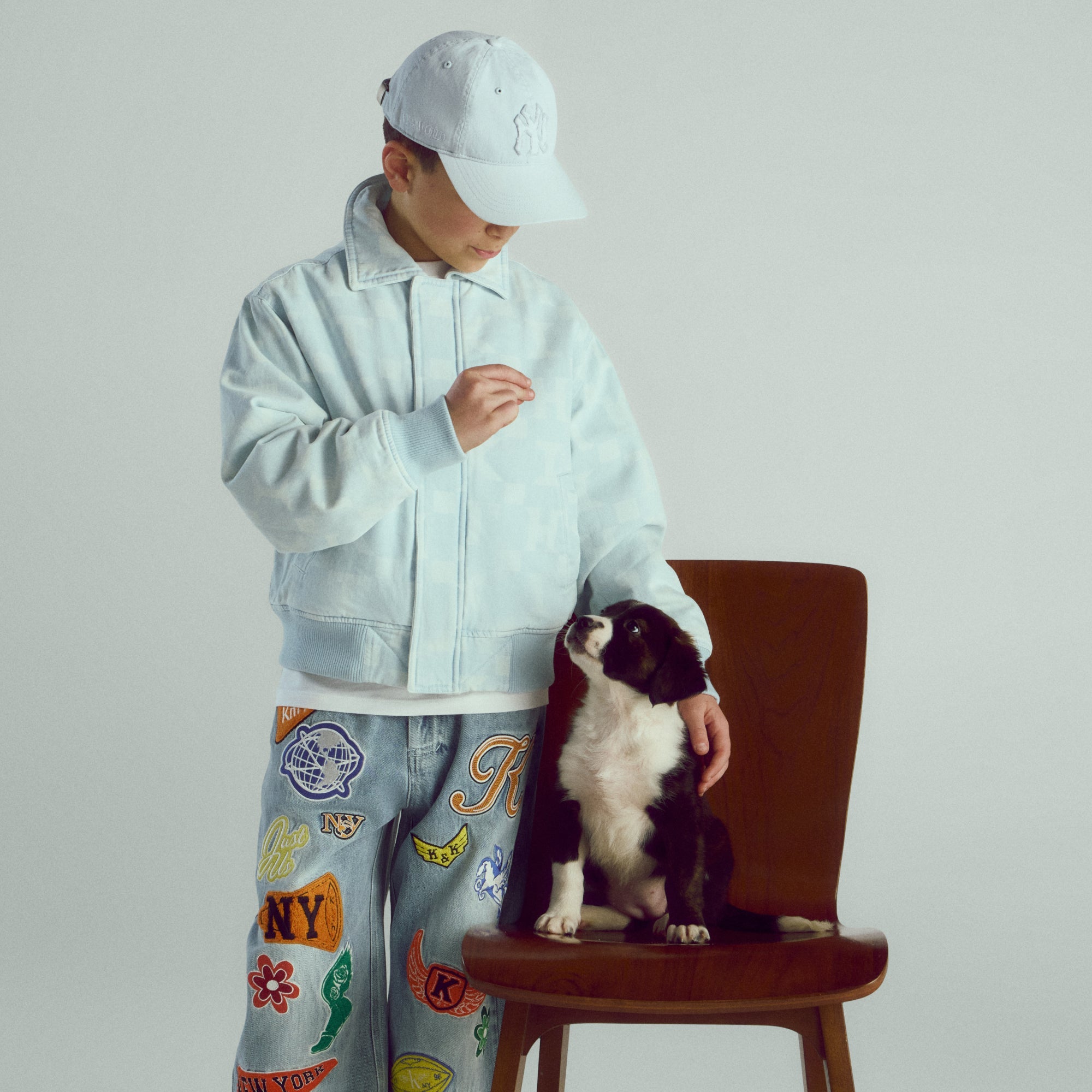 Kith Quarter Zip Nelson Pullover - Rye – Kith Canada