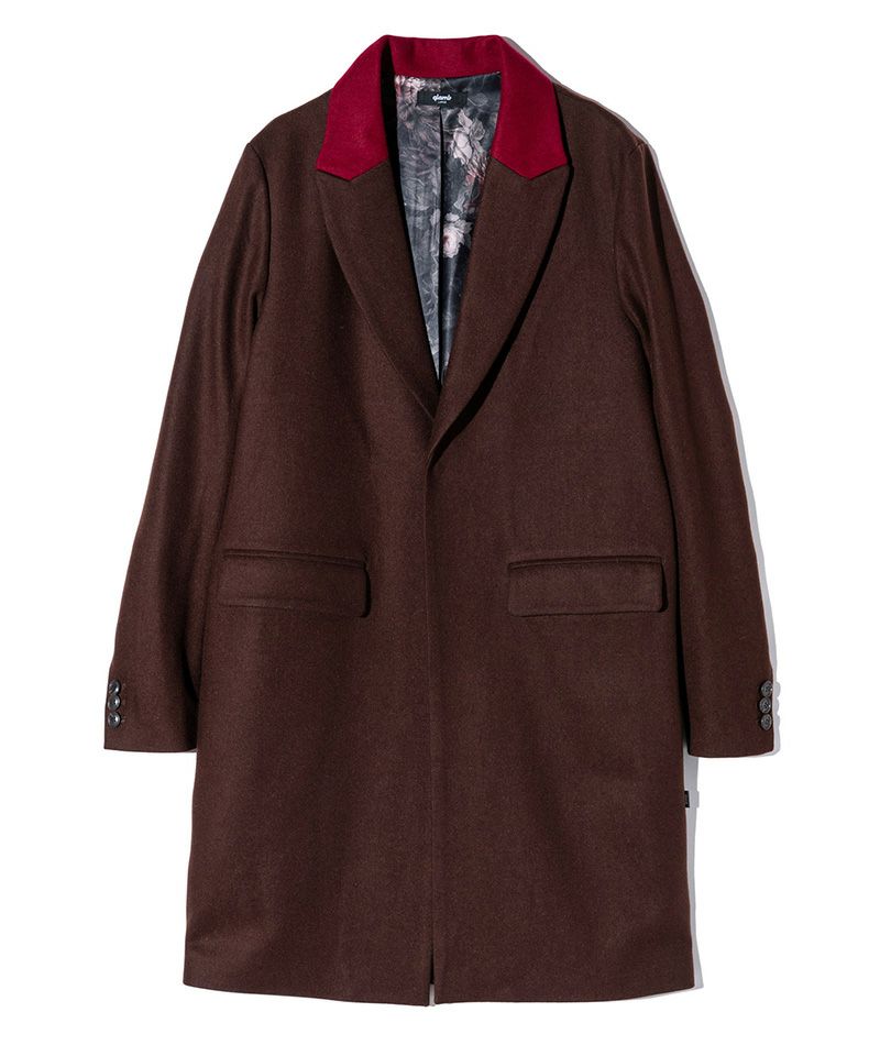 30%OFF【glamb(グラム)】No Button Chester Coat ノーボタンチェスター