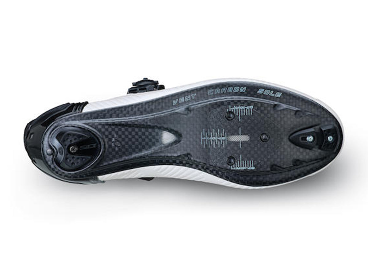 Sidi Wire 2S Road Shoe - White-Black – Cambria Bike