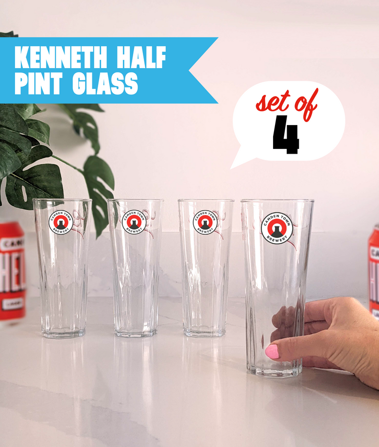 Kenneth' Half Pint Glass - Set of 4 – Camden Town Brewery Webshop