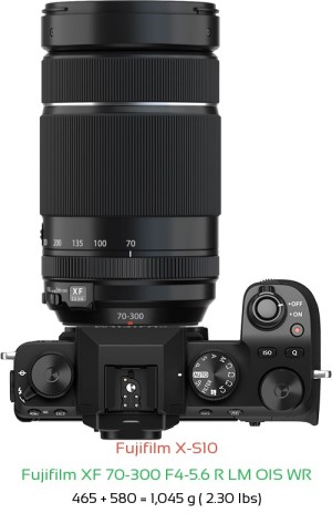 Fujifilm X-S10 Camera and Fujifilm 16-55mm F2.8 Lens