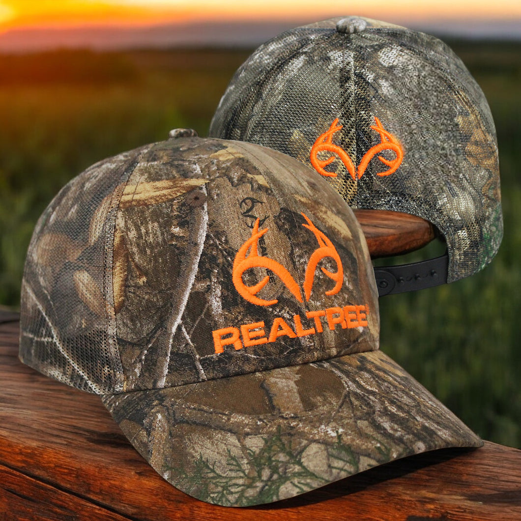 Etavirp Logo Realtree Cap orange