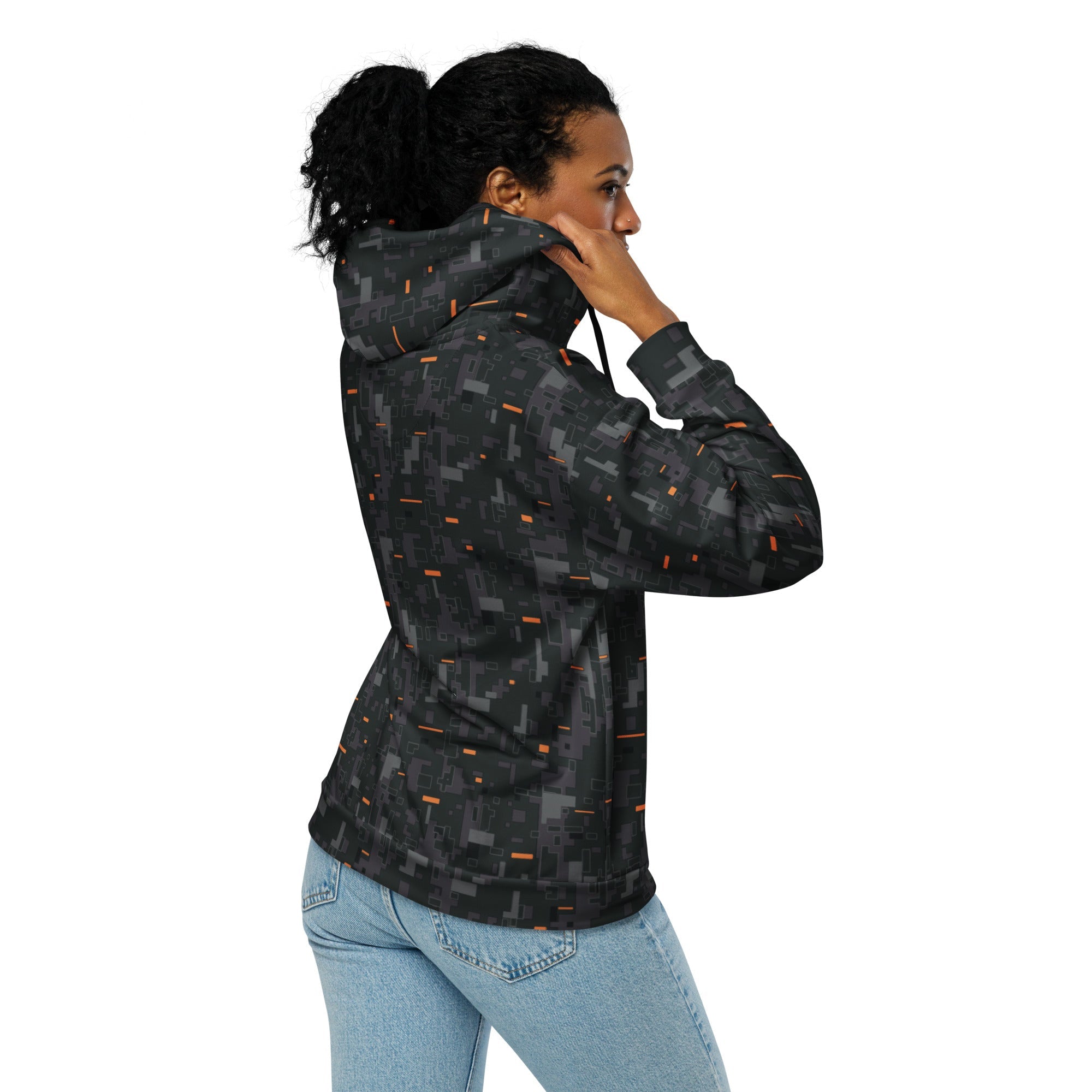 CAMO HQ - Black OPS CE Digital CAMO Unisex Zip Hoodie - Worldwide