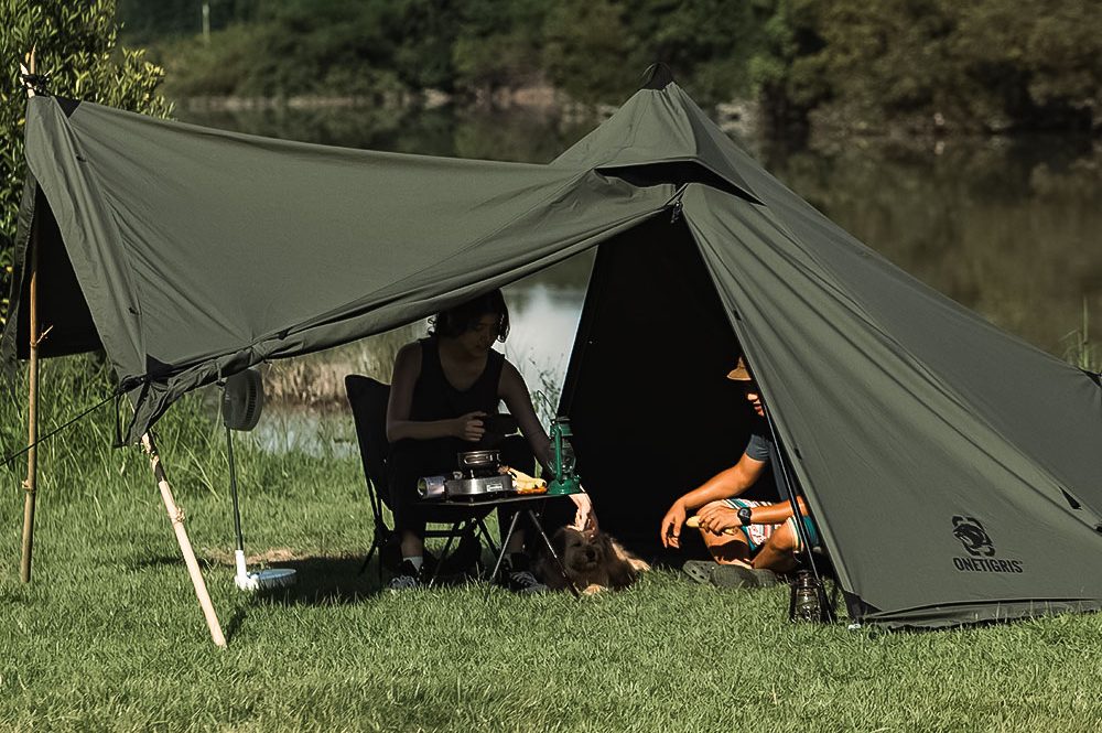 OneTigrisから二股ポールのTCテント「CONIFER TCチムニーテント」登場