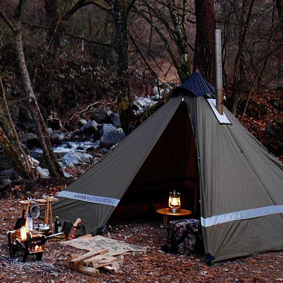 YOKAのティピーテント「YOKA TIPI」がアルミポールになって再販開始