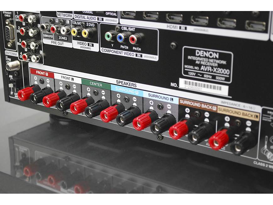 Denon AVR-X2000 IN-Command 7.1-channel home theatre receiver with