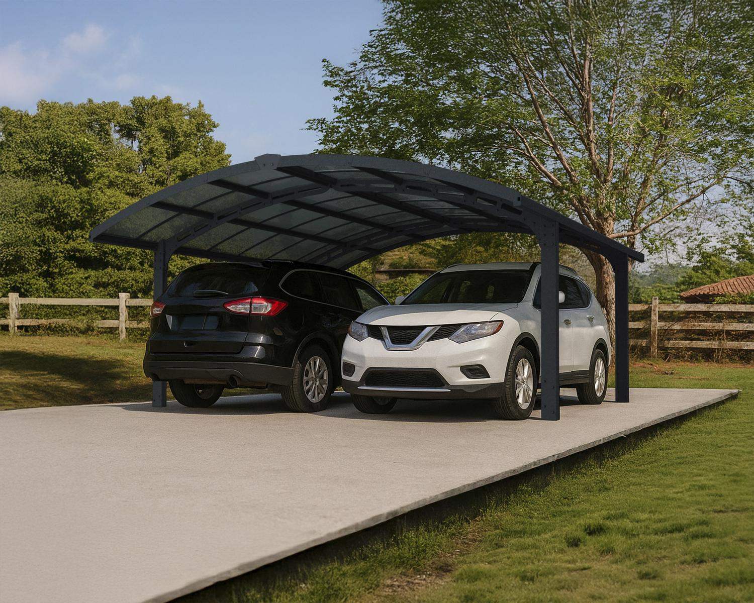 Arizona Breeze 16 ft. x 19 ft. Double Carport Kit | Canopia