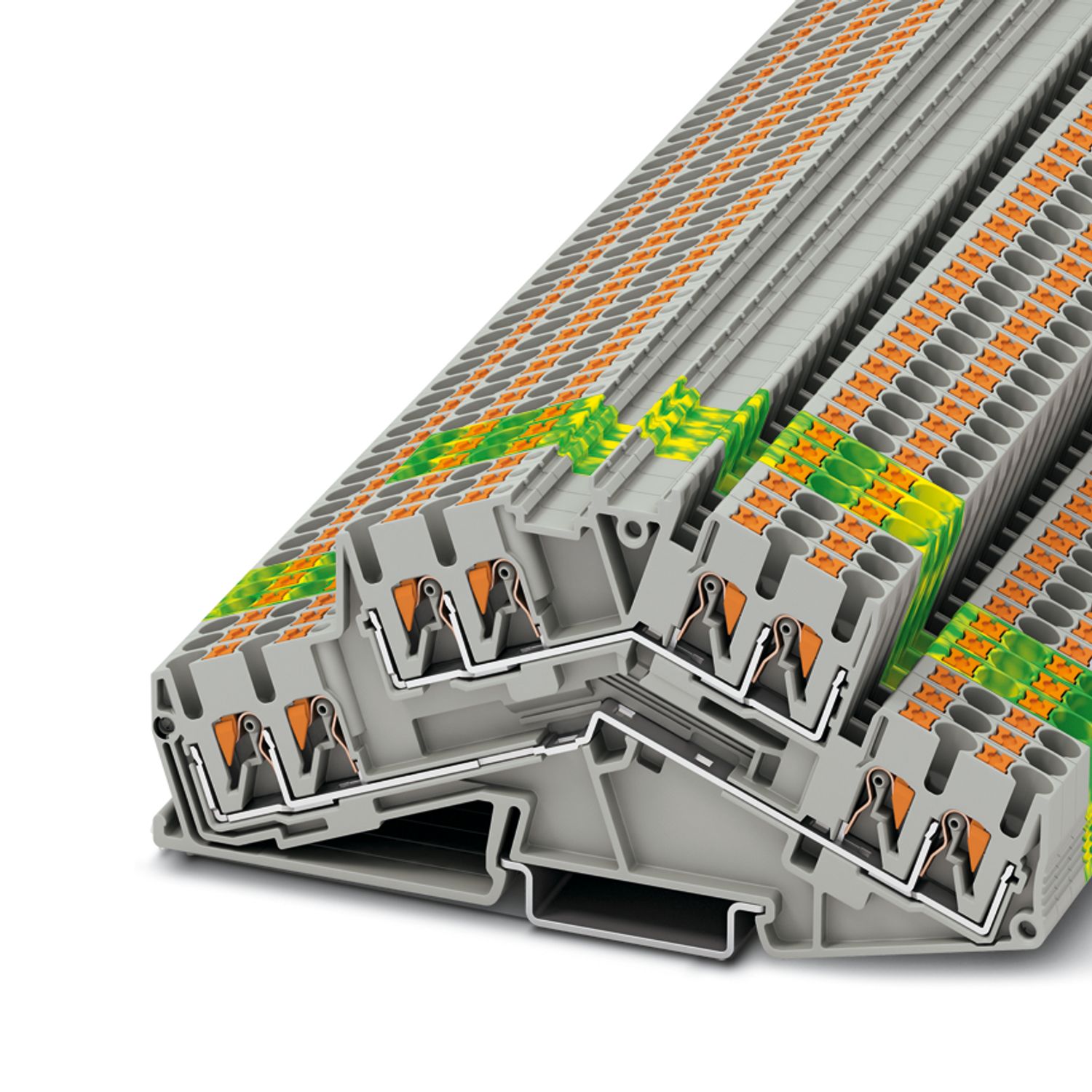 PTTBS 2,5-QUATTRO - Double-level terminal block - 3210609