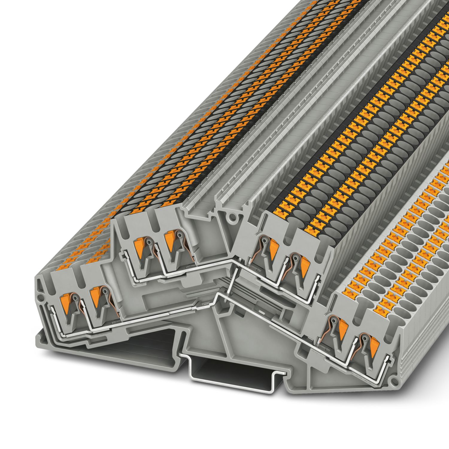 PTTBS 2,5-QUATTRO-PV - Double-level terminal block - 3210612
