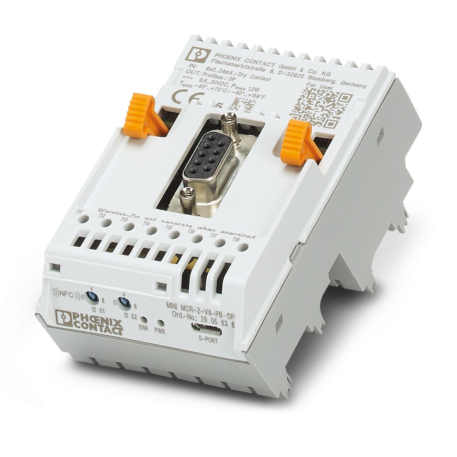 MINI MCR-2-V8-PB-DP - Communication module - 2905636 | Phoenix Contact