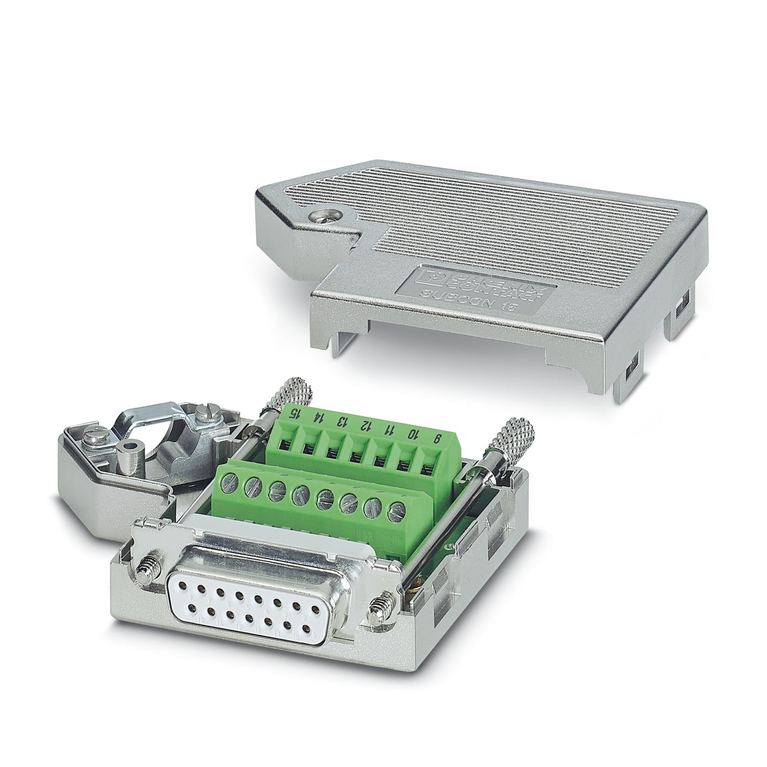 SUBCON 15/F-SH - D-SUB bus connector - 2761596 | Phoenix Contact