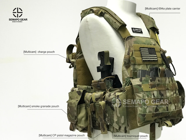 Multicam] 6094a type vest - SEMAPO GEAR