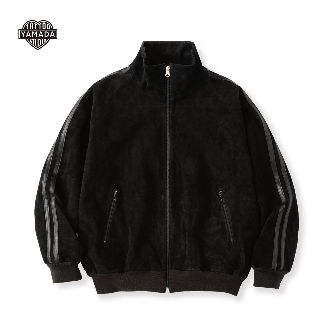 TSY LEATHER TRACK JACKET – CALEE ONLINE STORE