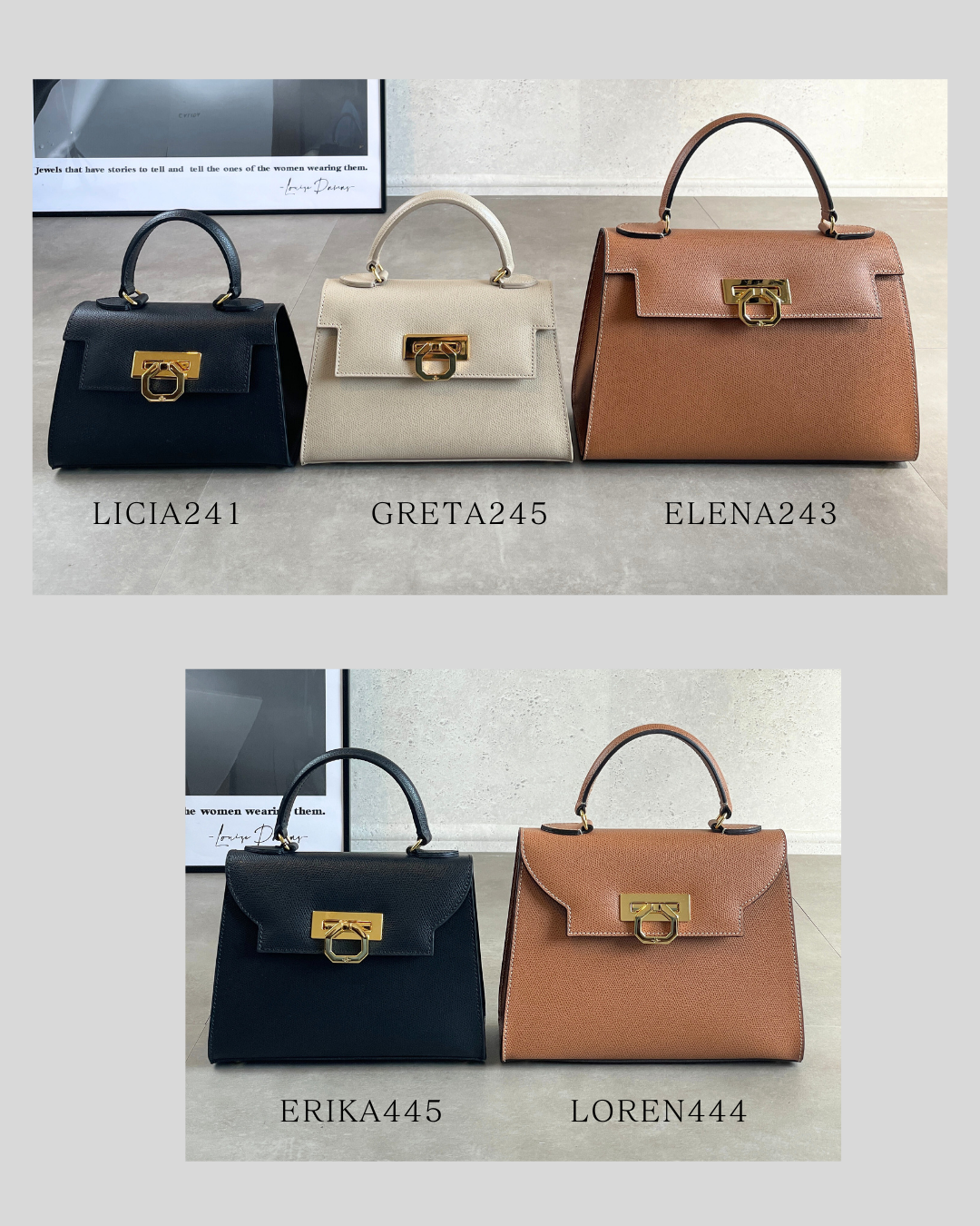 CARBOTTI カルボッティ ERIKA445 ハンドバッグ レザー バッグ – CALIDA