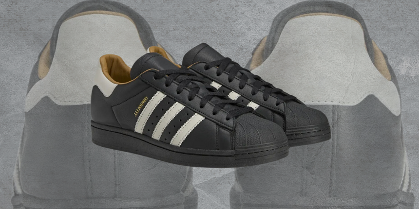 The JJJJound x adidas Superstar 90 