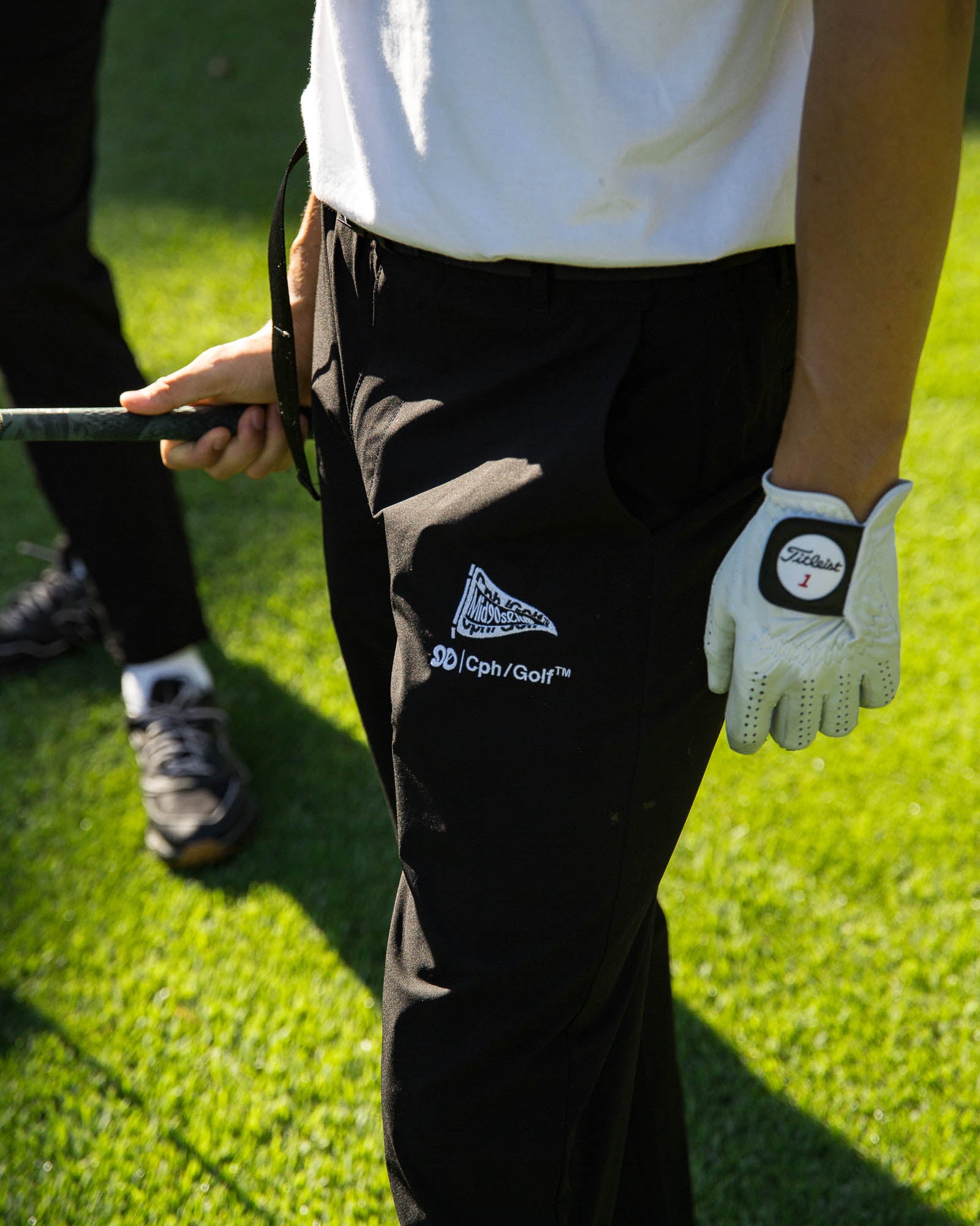 Mid90sClub × Cph/Golf™️ #ADJUSTABLE PANTS - BLACK - – Cph/Golf™︎