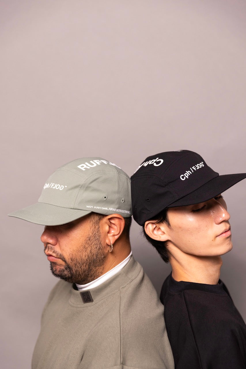 Cph/Golf×RUFFLOG JET CAP BLACK – Cph/Golf™︎