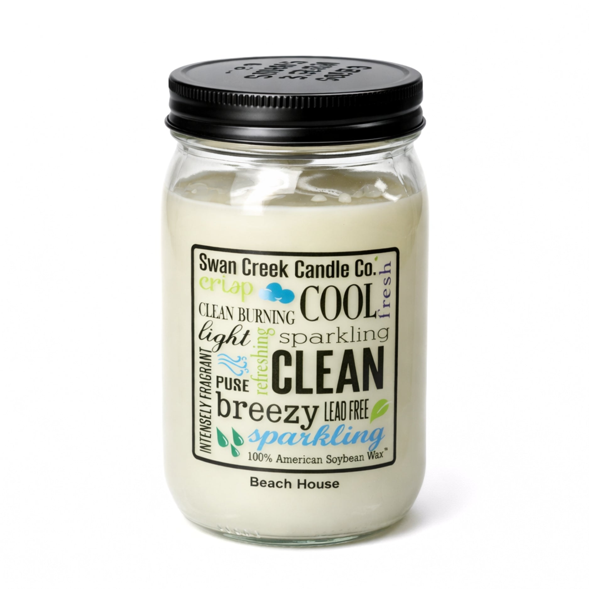 Swan Creek Candle - Gingerbread | 100% Soy Wax | 24oz Pantry Jar