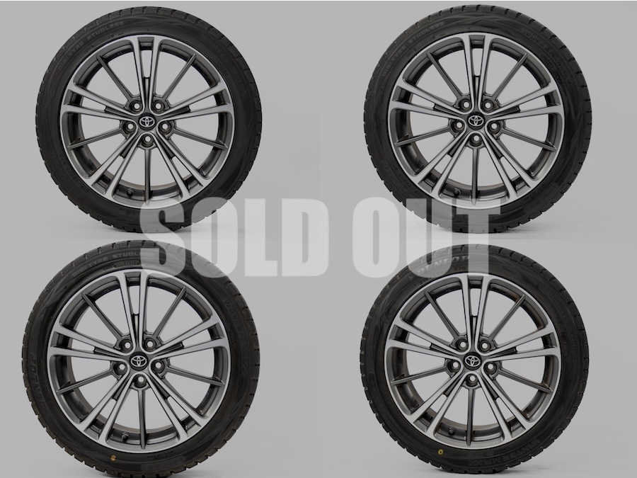 中古】DUNLOP WINTER MAX WM01 215/45R17スタッドレス・タイヤホイール