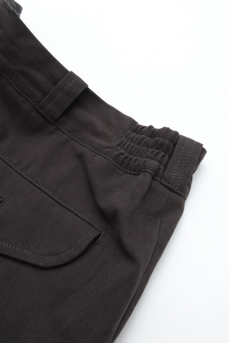 OLD JOE BRAND FRONT TUCK ARMY TROUSER BLACK – CASDAY / キャスデイ