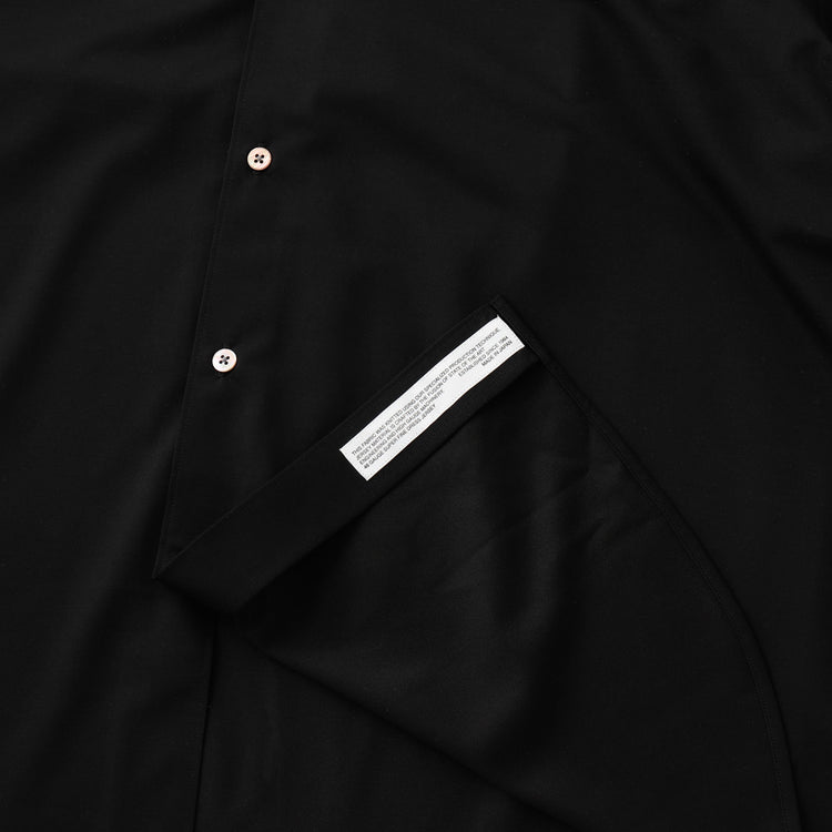 KANEMASA PHIL / 46G Atmosphere Shirt BLACK(Night Black) – CASDAY
