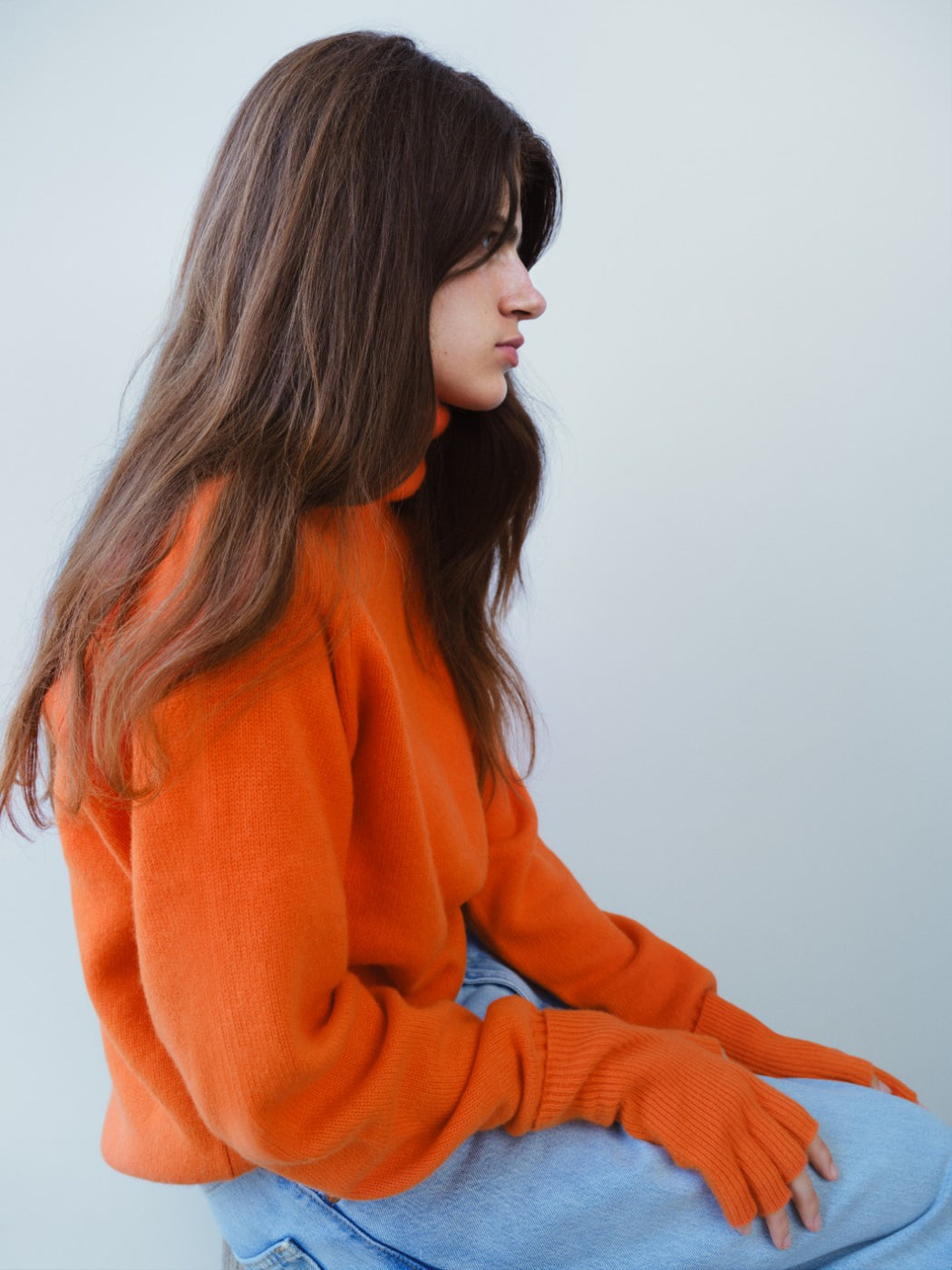 キャッシュベイビー オープンフィンガーグローブ, H Orange – cash & barba