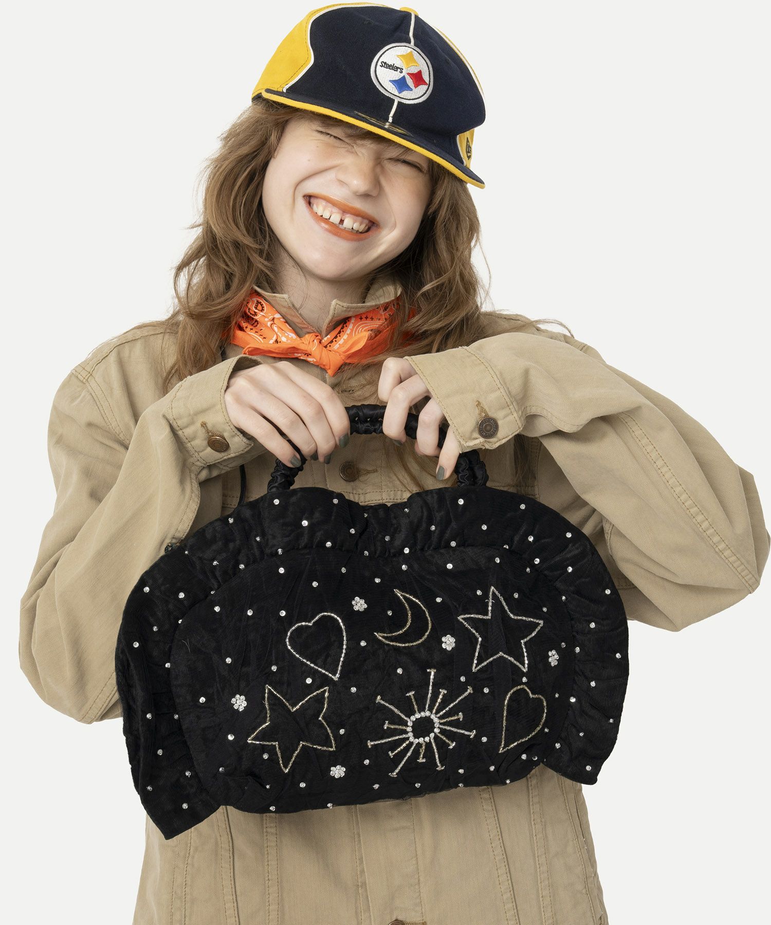 HEY! Mrs ROSE(ヘイ！ミセスローズ)Velvet Gyoza Bag | CASSELINI
