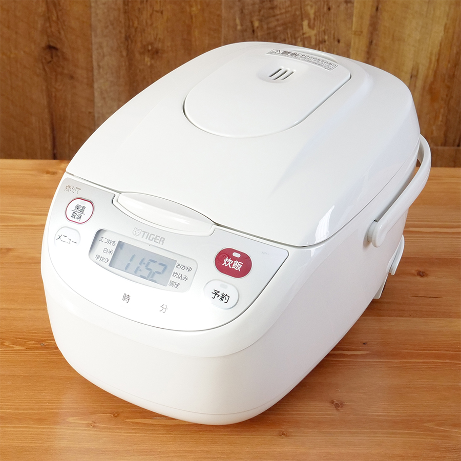 炊きたて 炊飯器 ホワイト 5.5合 タイガー JBH-G102 : Bサプライズ