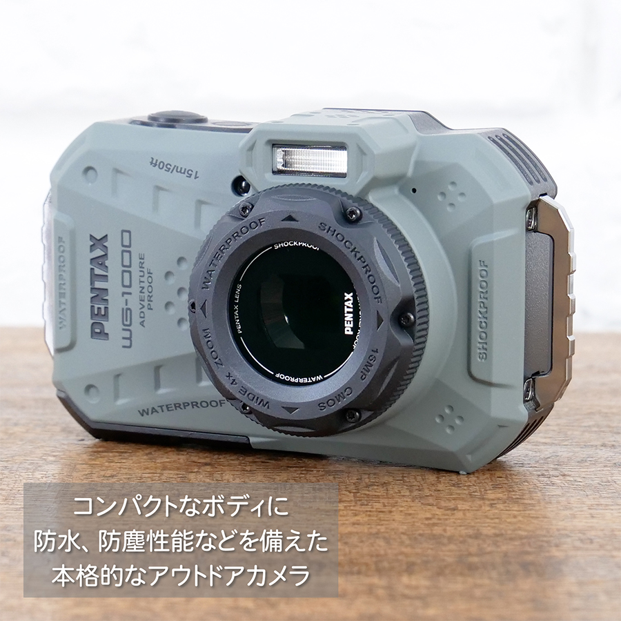 ペンタックス PENTAX WG-1000 オリーブ（ペンタックス RICOH リコー