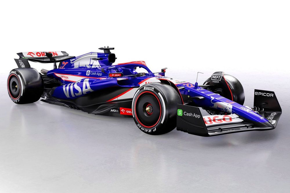 ビザ・キャッシュアップRB、角田裕毅が操る2024年マシン『VCARB 01