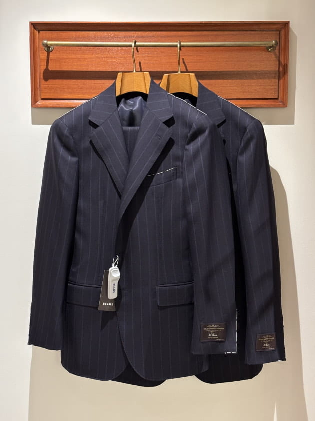 2026年春夏＞新入荷！BEAMS F CHALK STRIPE SUITS｜ビームス ライフ