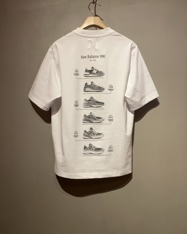 トップス BEAMS New Balance Washed graphic Tshirts BEAMS（ビームス