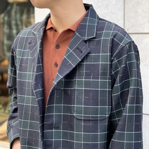 Wool polyester 4-button cuff jacket｜BEAMS PLUS（ビームス プラス