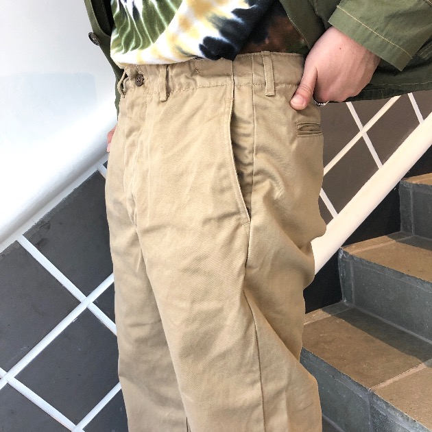 希少☆US ARMY M-41 チノトラウザーズ Buzz Rickson's 40年代 40s