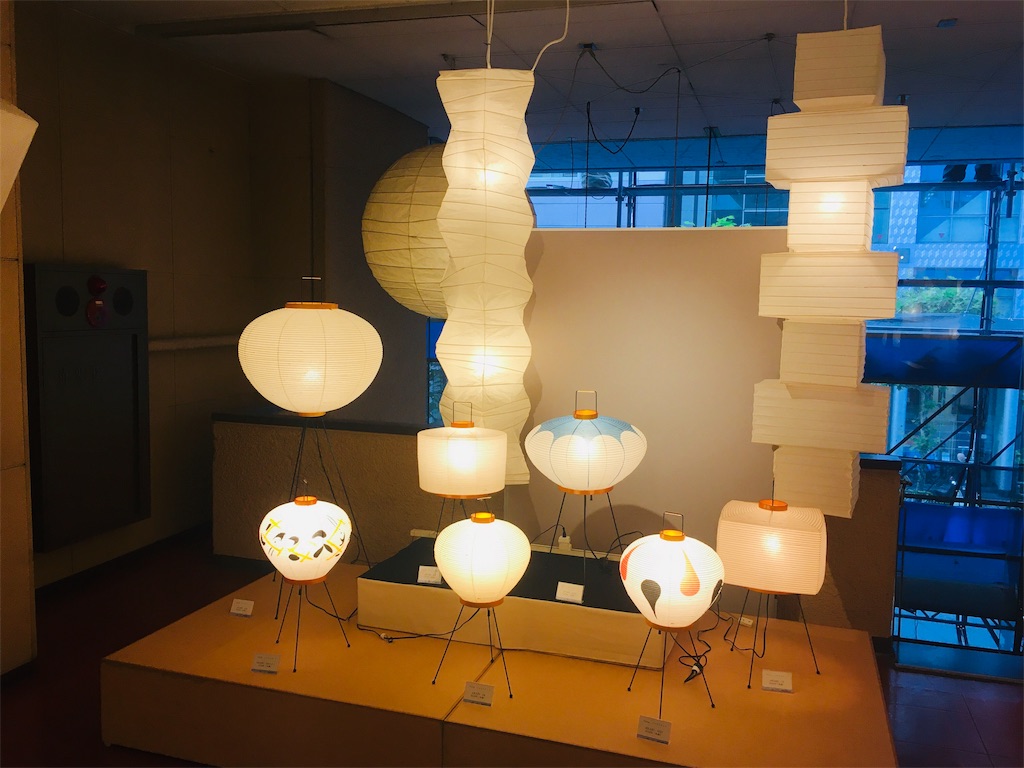 都内でイサムノグチAKARIの展示が見られる！】オゼキビルへ行ってきた