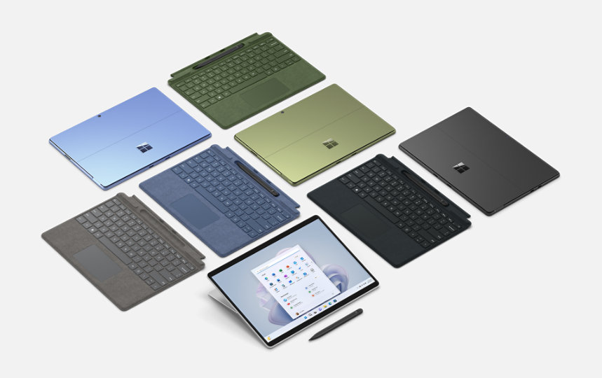 法人向け Surface Pro Signature キーボード (スリム ペン 付き) を