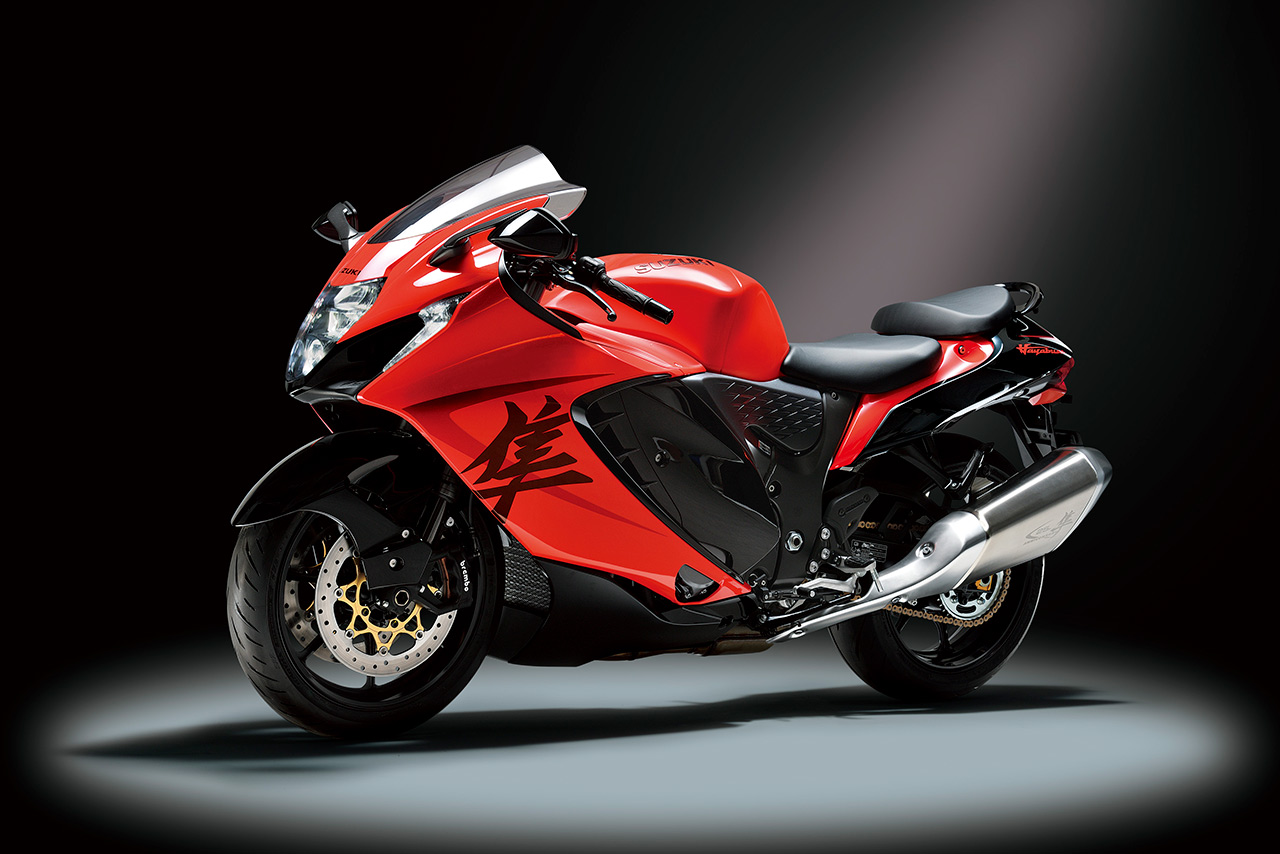 スズキ『ハヤブサ』25周年記念モデルを限定300台で発売。価格は221万