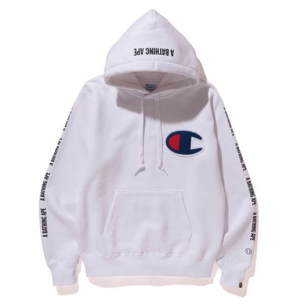 激レア コラボ A BATHING APE X CHAMPION HOODIE 2色 (A BATHING APE