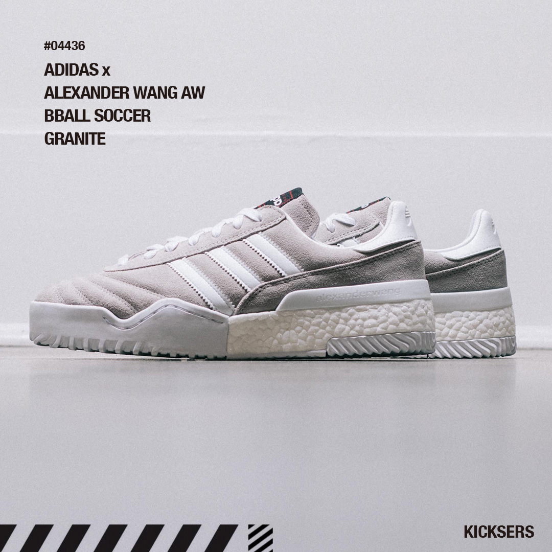 人気話題！ADIDAS x ALEXANDER WANG AW BBALL SOCCER GRANITE
