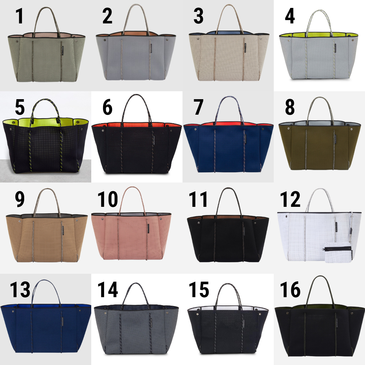 SALE!!ロンハーマン取扱☆State of Escapeネオプレン素材軽量BAG