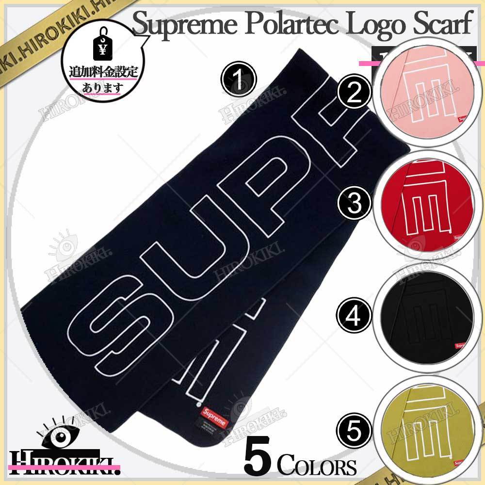 17FW /Supreme Polartec Logo Scarf ポーラテック ロゴ スカーフ